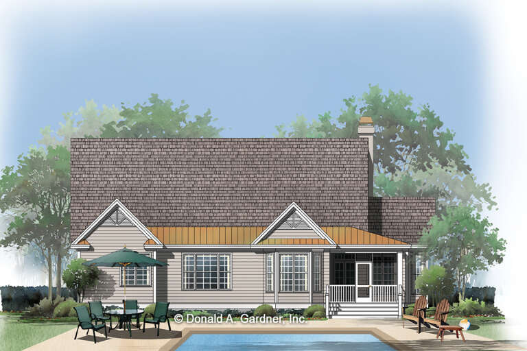 Southern House Plan #2865-00314 Elevation Photo