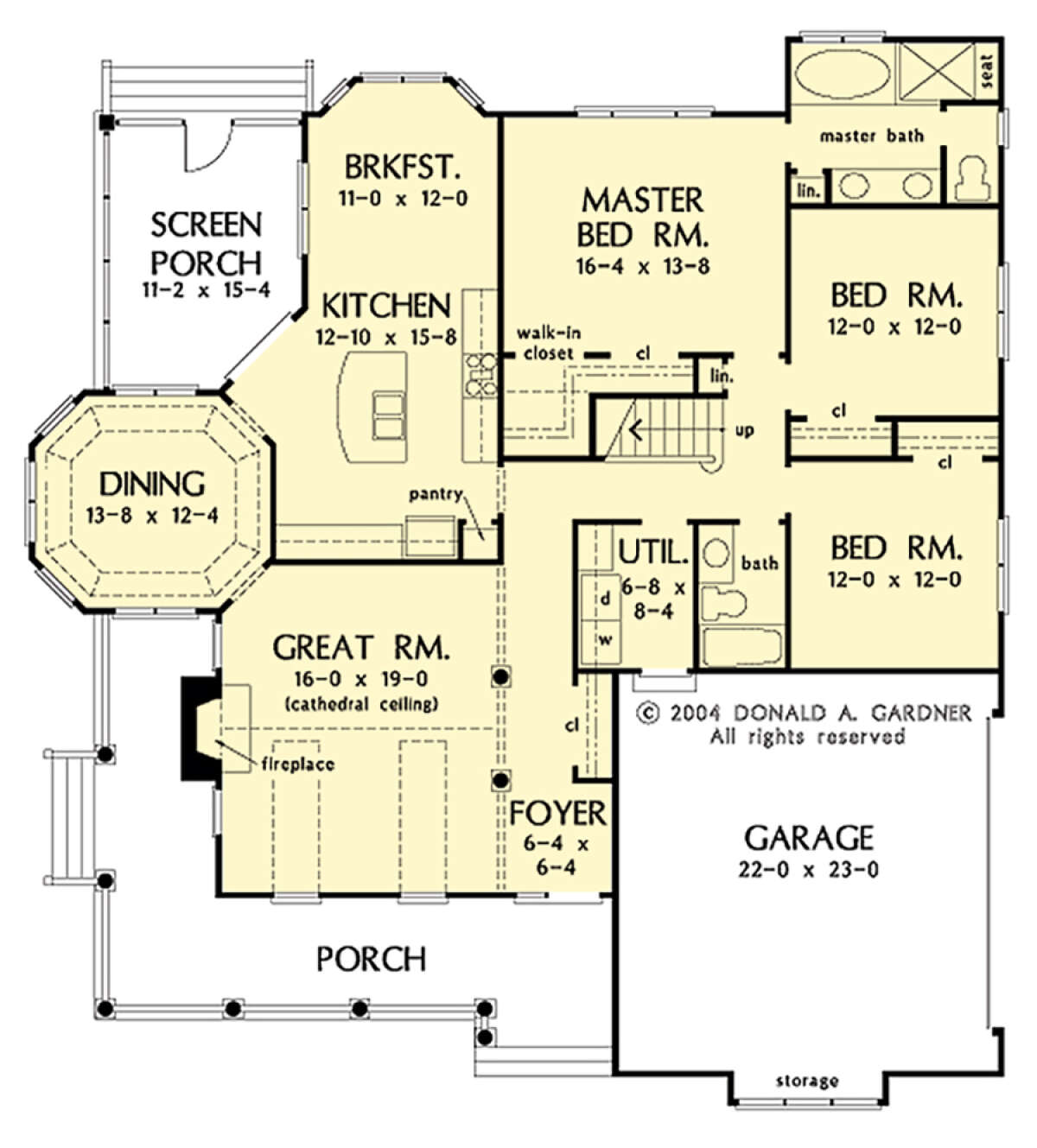 Main Floor  for House Plan #2865-00314