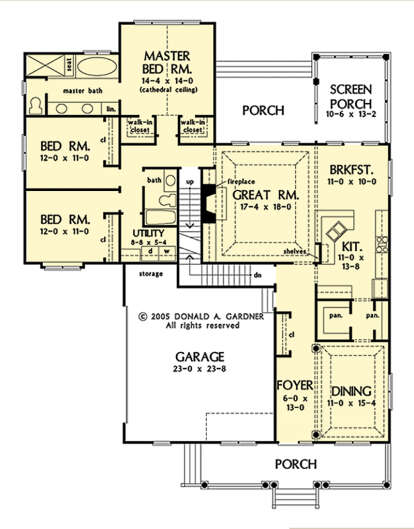 House Plan House Plan #27545 Drawing 3