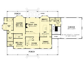 Main Floor  for House Plan #2865-00316