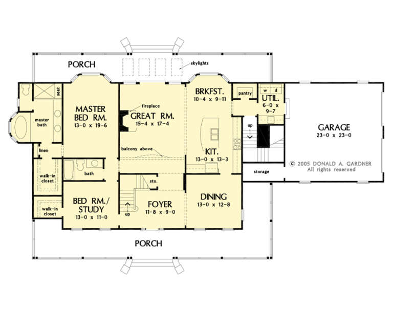 House Plan House Plan #27546 Drawing 1