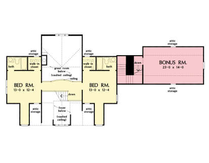 House Plan House Plan #27546 Drawing 2