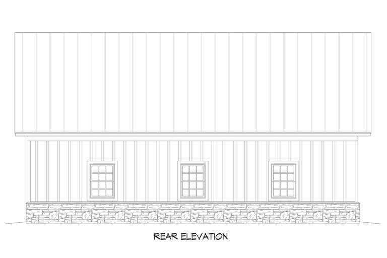 Traditional House Plan #940-00572 Elevation Photo