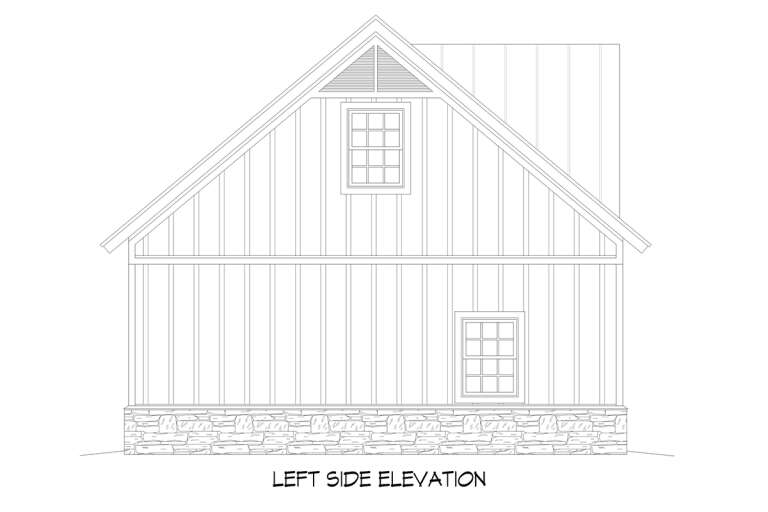 Traditional House Plan #940-00572 Elevation Photo
