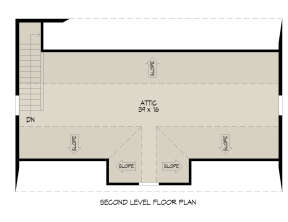 Attic Space for House Plan #940-00572