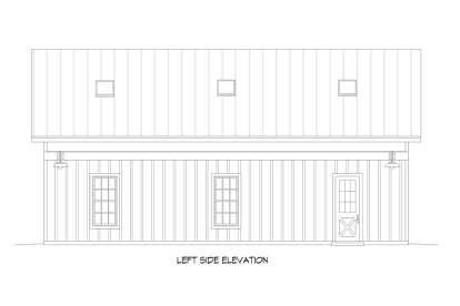 Barn House Plan #940-00573 Elevation Photo