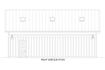 Barn House Plan #940-00573 Elevation Photo