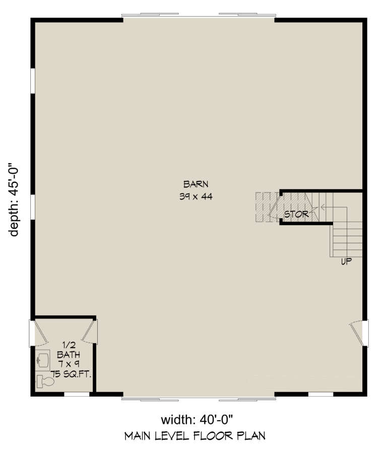House Plan House Plan #27549 Drawing 1