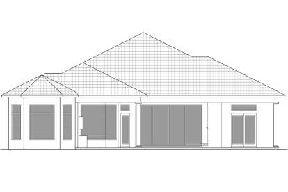 Mediterranean House Plan #575-00098 Elevation Photo