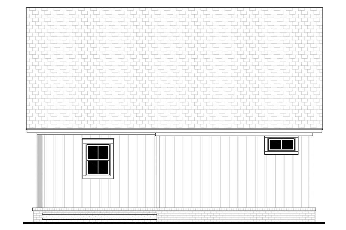 Modern Farmhouse House Plan #041-00292 Elevation Photo