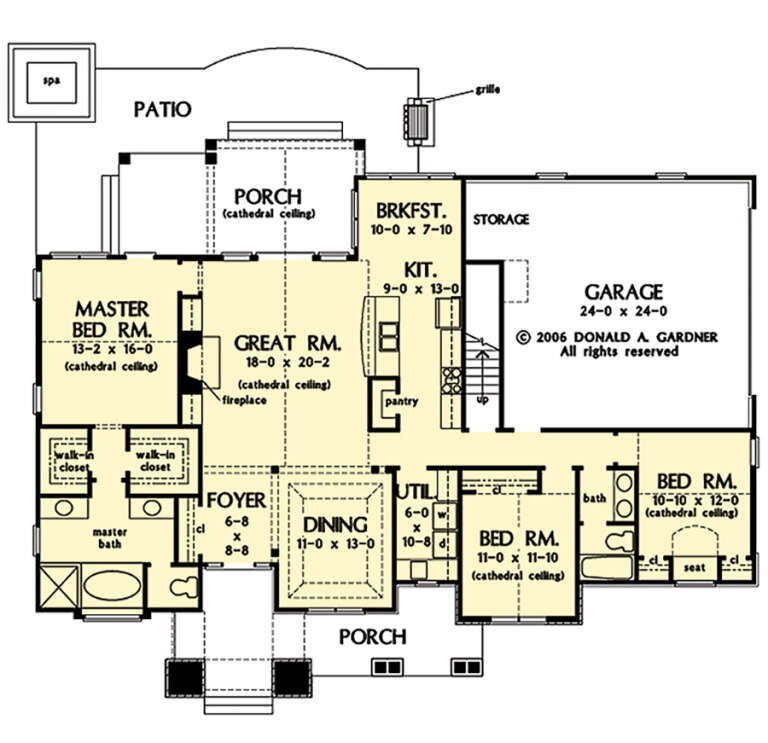 House Plan House Plan #27553 Drawing 1