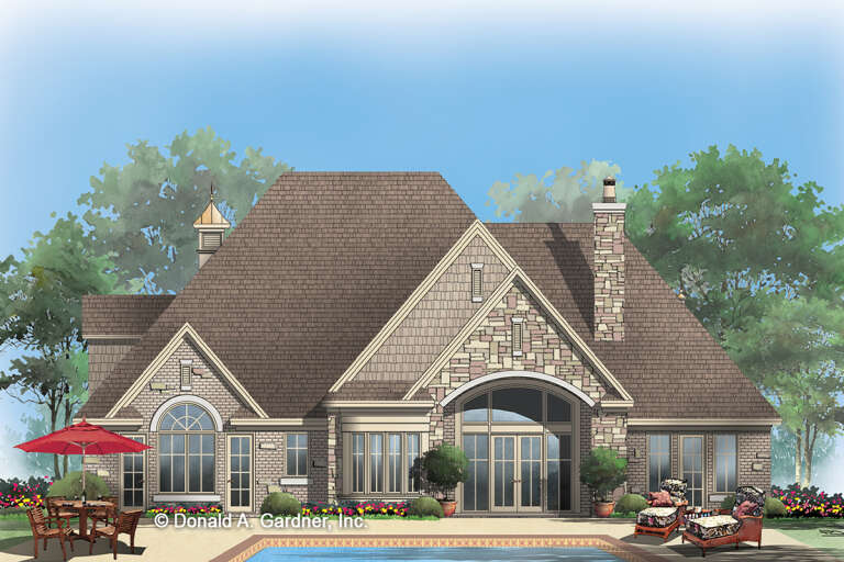 Traditional House Plan #2865-00319 Elevation Photo