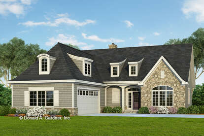 Traditional House Plan #2865-00322 Elevation Photo