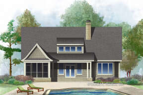 Traditional House Plan #2865-00322 Elevation Photo