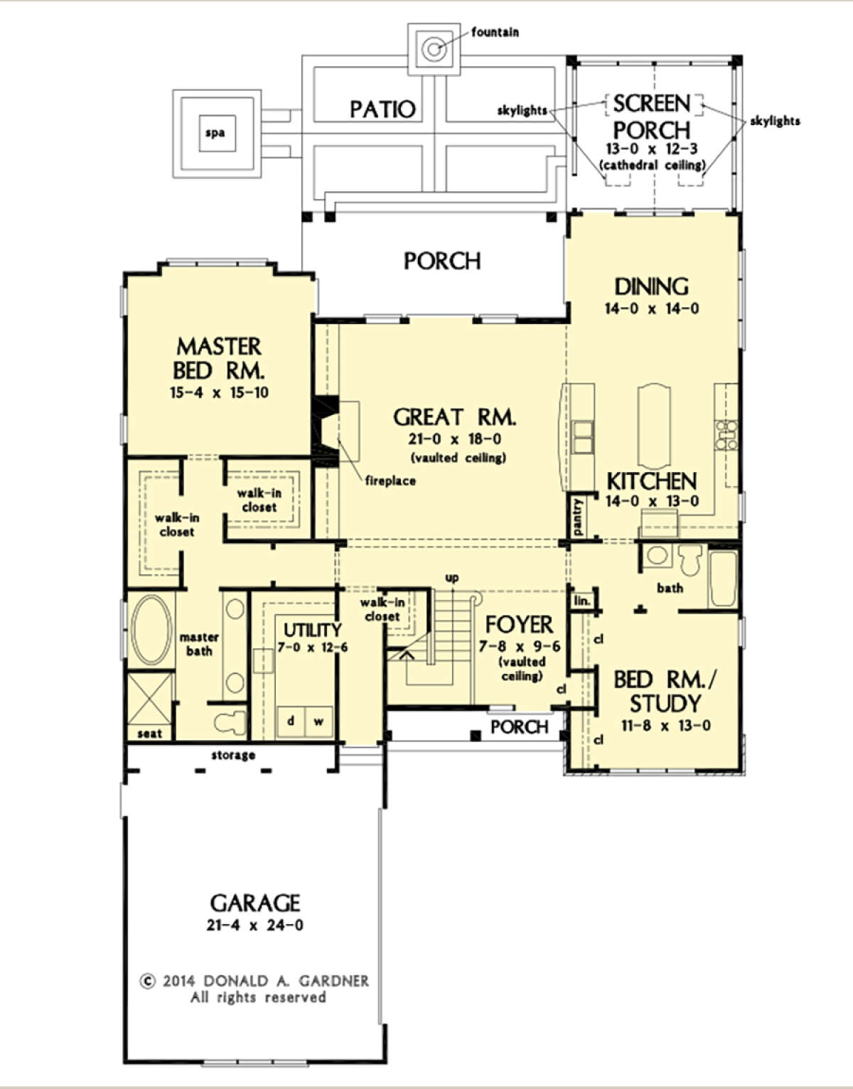 Main Floor  for House Plan #2865-00322