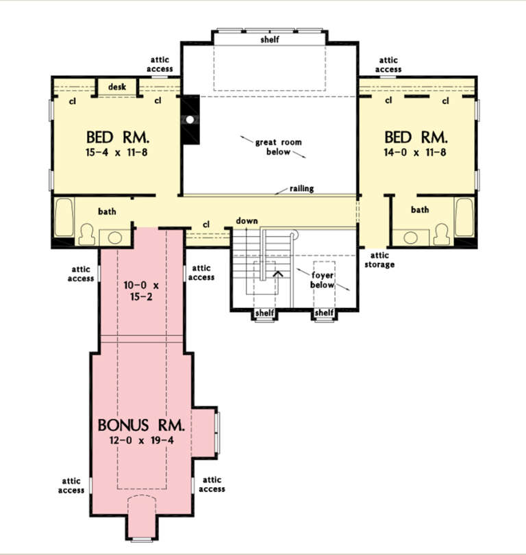 House Plan House Plan #27557 Drawing 2