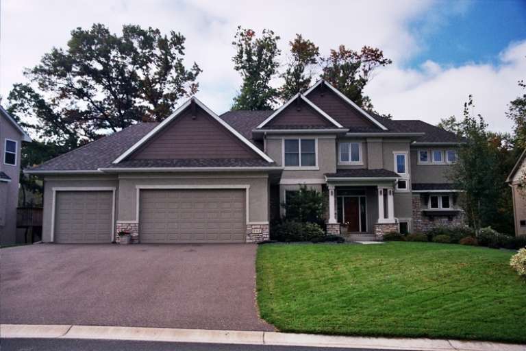 Craftsman House Plan #098-00019 Elevation Photo
