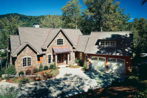 Lake Front House Plan #2865-00326 Elevation Photo