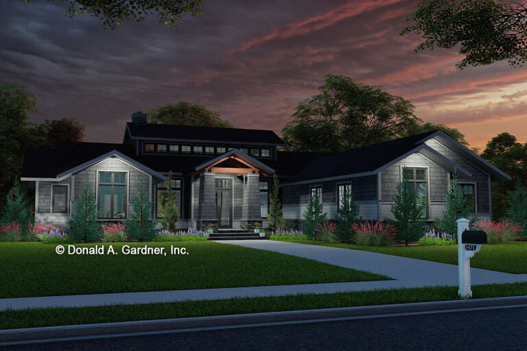 Craftsman House Plan #2865-00328 Elevation Photo