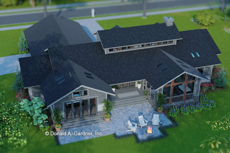 Craftsman House Plan #2865-00328 Elevation Photo