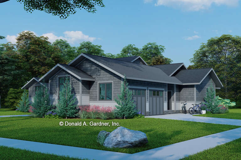Craftsman House Plan #2865-00328 Elevation Photo