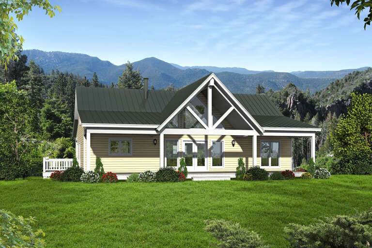 House Plan House Plan #27565 Front Elevation 