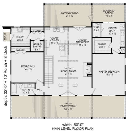 Main Floor  for House Plan #940-00575