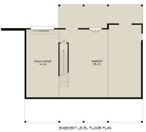 Basement for House Plan #940-00575