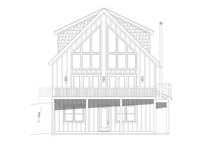 Mountain House Plan #940-00576 Elevation Photo