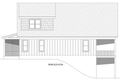 Mountain House Plan #940-00577 Elevation Photo