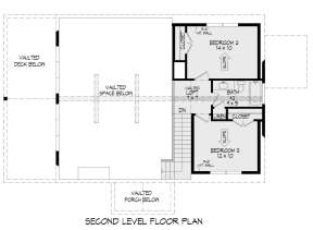 Second Floor for House Plan #940-00577