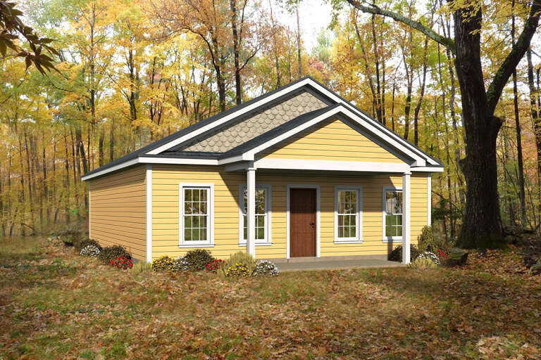 House Plan House Plan #27569 Front Elevation