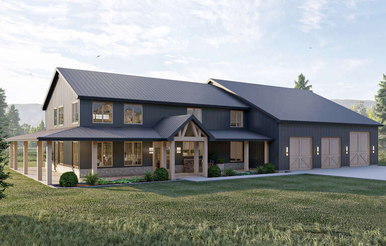 House Plan House Plan #27570 Front Elevation 