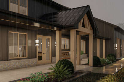 Barn House Plan #963-00665 Elevation Photo