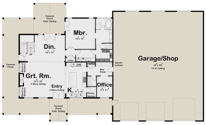 House Plan House Plan #27570 Drawing 1