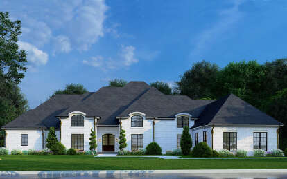 4 Bed, 4 Bath, 4195 Square Foot House Plan - #8318-00281