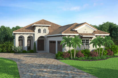 4 Bed, 4 Bath, 3051 Square Foot House Plan - #207-00094