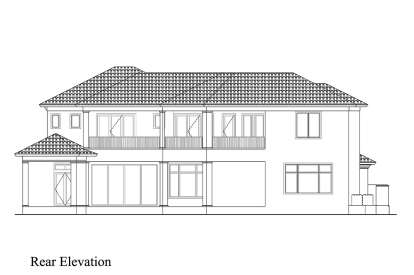 Mediterranean House Plan #207-00099 Elevation Photo