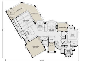 Main Floor  for House Plan #207-00100