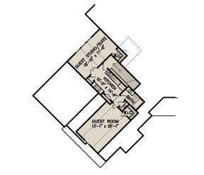 Optional Second Floor for House Plan #699-00309