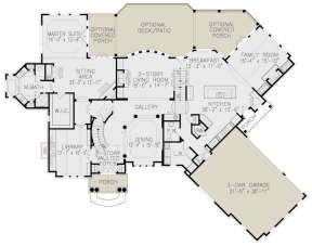 Main Floor  for House Plan #699-00310