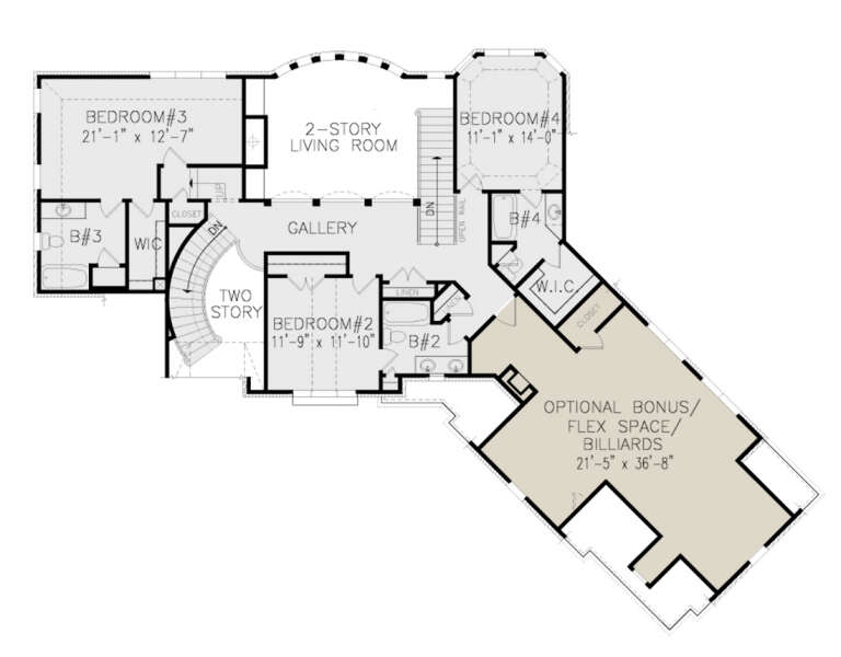 House Plan House Plan #27586 Drawing 2