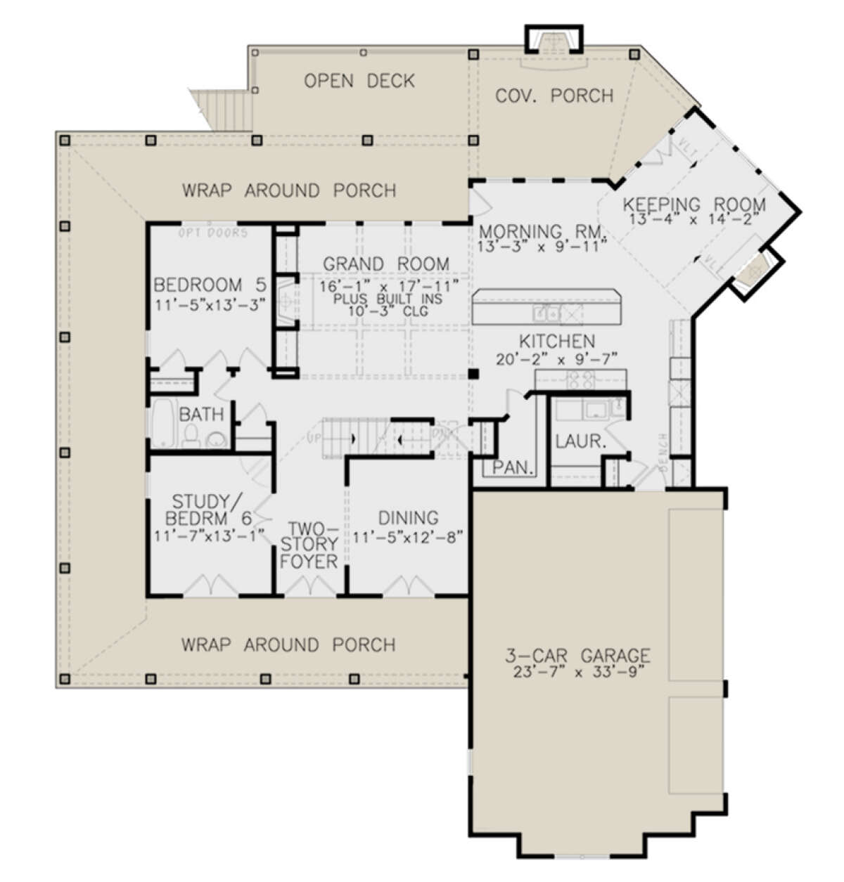 Main Floor  for House Plan #699-00311