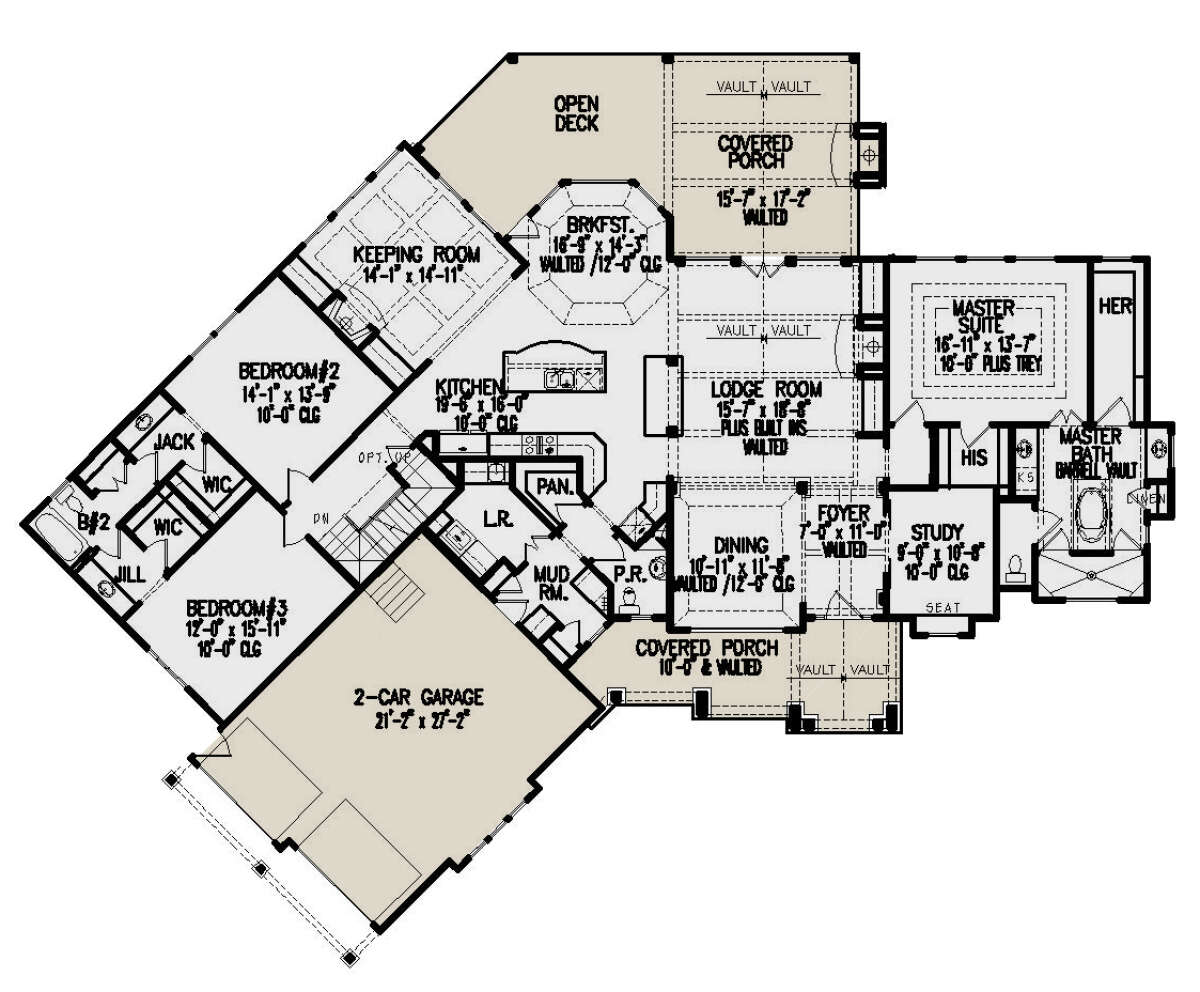 Main Floor  for House Plan #699-00313