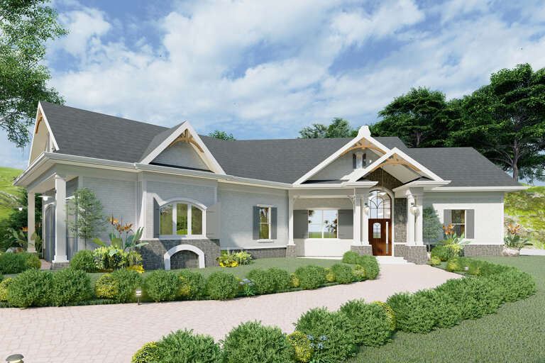 House Plan House Plan #27591 Front Elevation