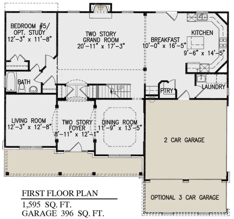 House Plan House Plan #27593 Drawing 1