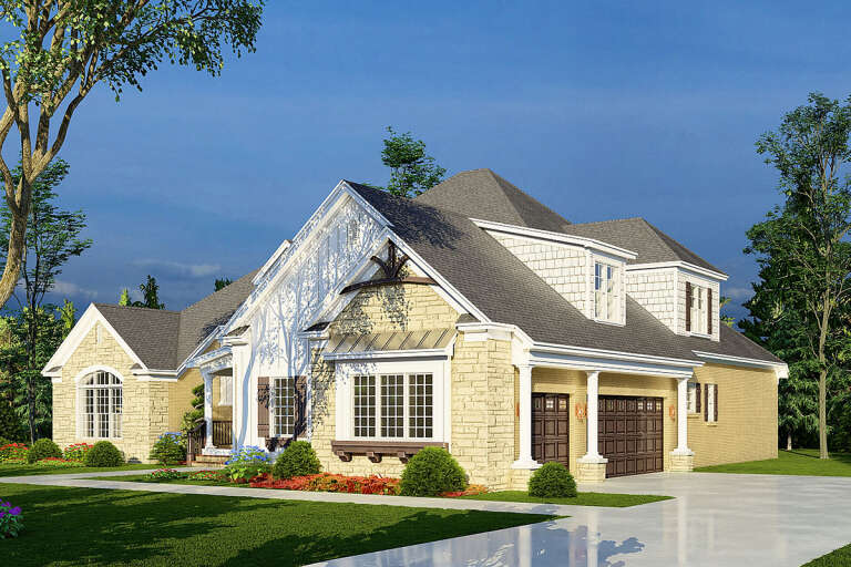 Craftsman House Plan #8318-00282 Elevation Photo