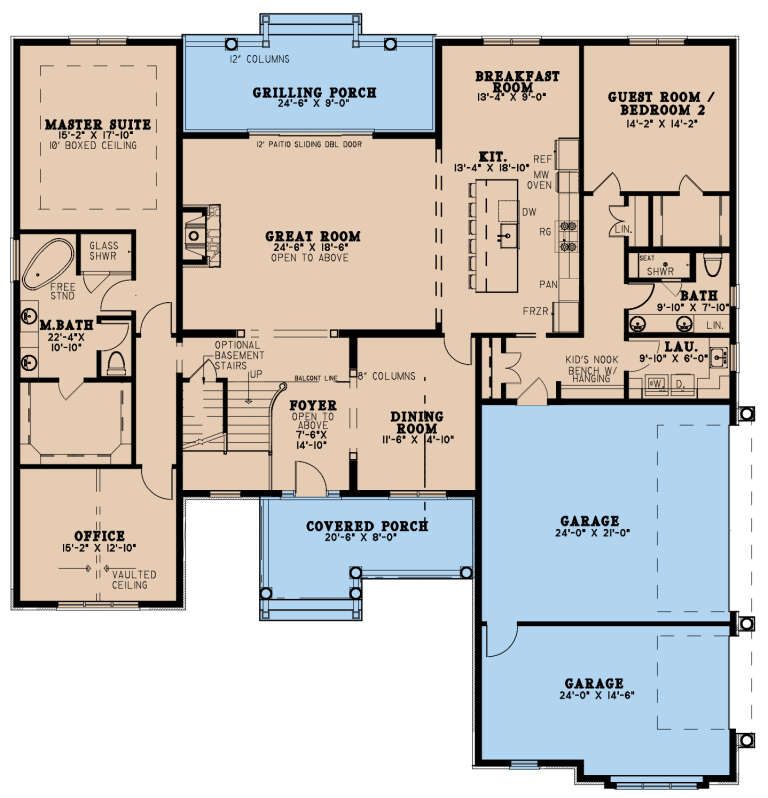 House Plan House Plan #27595 Drawing 1