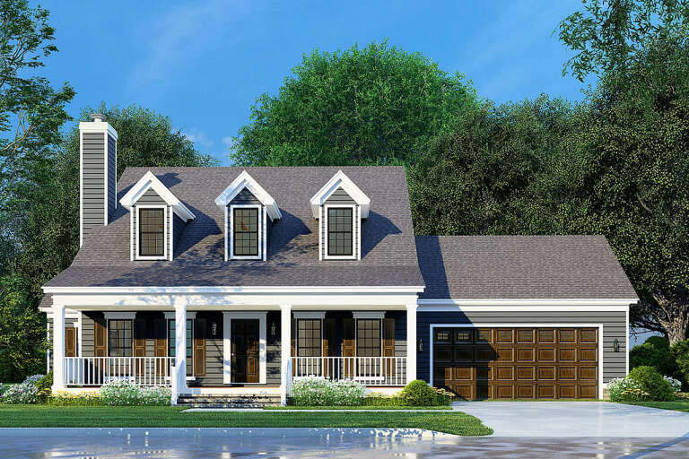 House Plan House Plan #27596 Front Elevation 