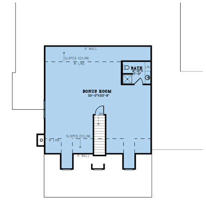 Bonus Room for House Plan #8318-00283